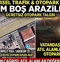 Karamürsel'de Vatandaştan Otopark Çözümü Önerisi!