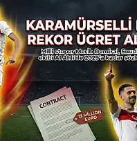 Karamürsel'in Gururu Merih Demiral'dan Rekor İmza!