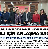 Kaytazdere Belediyesi ile Tüm Bel-Sen Arasında İmzalar Atıldı