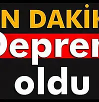 Kocaeli Dahil Tüm Marmara'da Hissedildi!