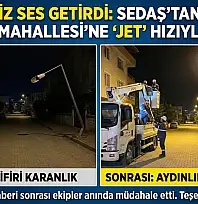 Sedaş sorunu hemen çözdü!