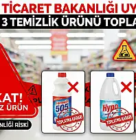 Ticaret Bakanlığı'ndan Kritik Uyarı! Bu ürünler Toplatılıyor!
