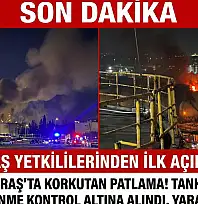 TÜPRAŞ'ta Korkutan Patlama! Resmi Açıklama Geldi