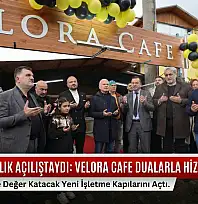 Velora Cafe dualar ile açıldı