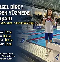 Yağmur Taşçı yüzmede tarih yazdı!