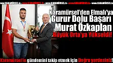 Murat Özkaplan Büyük Orta'ya Yükseldi!