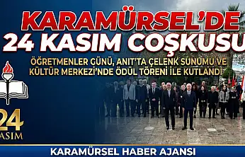 24 Kasım Öğretmenler Günü Coşkuyla Kutlandı