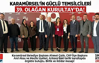 39. OLAĞAN KONGRESİNE BAŞKAN ÇALIK VE AKSU'DAN ÇIKARMA