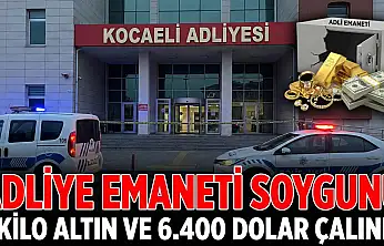 Adliye'de Skandal: Adli Emanetten 2 Kilo Altın Çalındı!