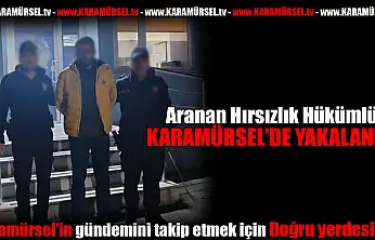 Aranan Hırsızlık Hükümlüsü Yakalandı!