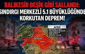 Balıkesir Beşik Gibi Sallandı!