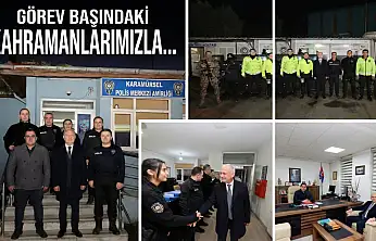 Çalık Yeni Yılı Görev Başındaki Kahramanlarla Karşıladı.