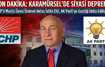 Chp meclis üyesi istifa ederek AK Partiye geçti!