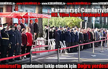 Cumhuriyet'in 102. Yılını Büyük Coşkuyla Kutladı