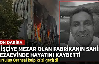 Fabrika sahibi ceza evinde öldü!