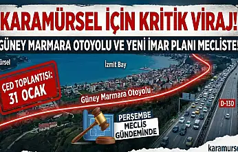 Güney Marmara Otoyolu ve Yeni İmar Planı Mecliste!