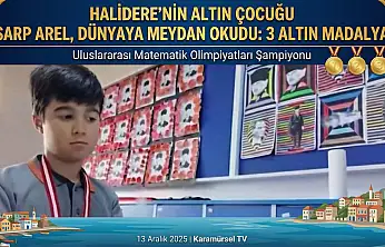 Halıdere'nin Altın Çocuğu Sarp Arel, Dünyaya Meydan Okudu