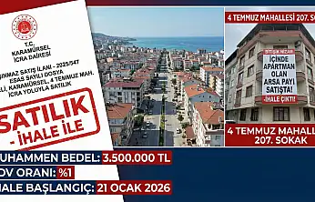 İçinde Apartman Olan Arsa Payı Satışa Çıkıyor!