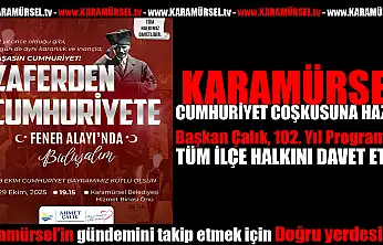 KARAMÜRSEL CUMHURİYET COŞKUSUNA HAZIR!