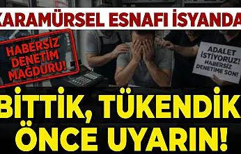 Karamürsel de 'Ani Denetim' Tepkisi: