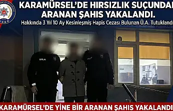 Karamürsel'de bir aranan şahıs daha yakalandı!