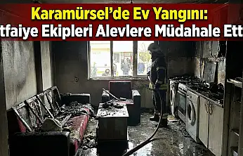 Karamürsel'de Korkutan Yangın!