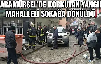 Karamürsel'de mahalle arasında Çıkan yangın paniknyarattı!