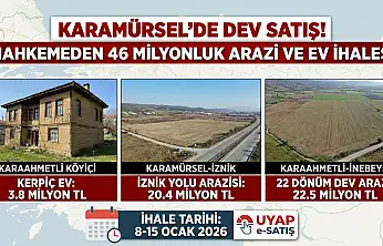 Karamürsel'de Mahkemeden Dev Satış: 46 Milyonluk