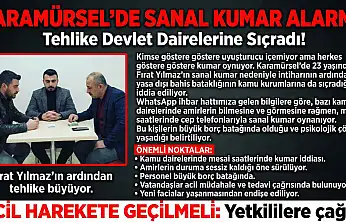 ​Karamürsel'de 'Sanal Kumar' Alarmı