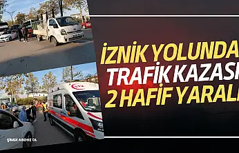 Karamürsel'de Trafik Kazası: 2 Yaralı