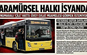 Karamürsel'de Ulaşım İsyanı