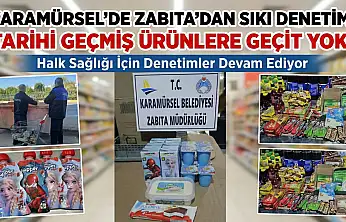 Karamürsel'de Zabıta'dan Sıkı Denetim