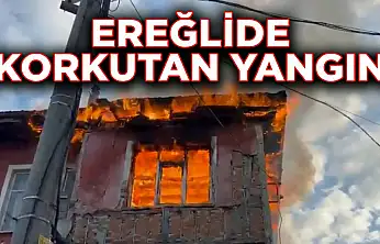 Karamürsel Ereğli'de Yangın Paniği