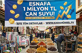 Küçük Esnafa 1 Milyon TL'lik 'Can Suyu' işte tüm detaylar