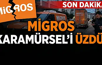 Migros ilçe halkını üzdü!