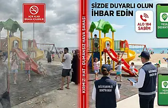 Park ve Plajlara 'Kırmızı Hat' Çekiliyor!