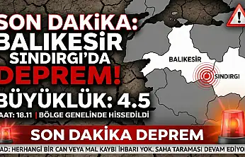 Şiddetli deprem ile sarsıldık!