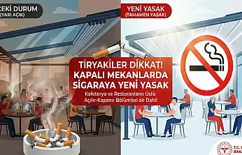 SİGARA YASAĞINDA YENİ DÖNEM!