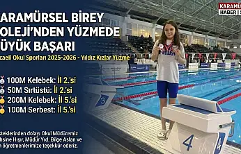 Yağmur Taşçı yüzmede tarih yazdı!