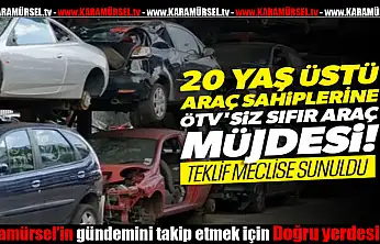 Yeni Hurda Teşviki Yolda: 20 Yaş Üzeri Aracı olanlar!