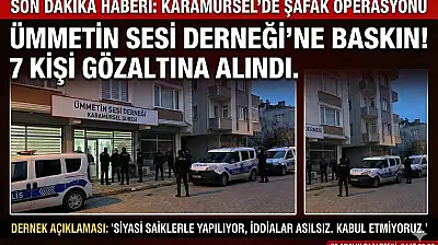 Karamürsel'de Şafak Operasyonu!