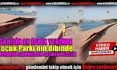 Çocuk Parkı Önündeki Beton Parçaları Tehlike Saçıyor!