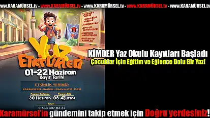 KİMDER Yaz Okulu Kayıtları Başladı