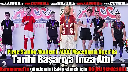 Pirge Sambo Akademisi, ADCC Macedonia Tarihi Başarıya İmza Attı!