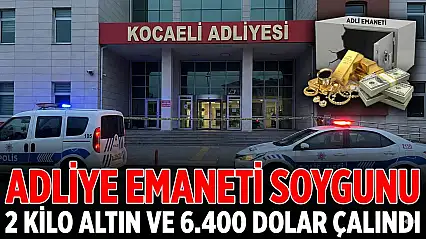 Adliye'de Skandal: Adli Emanetten 2 Kilo Altın Çalındı!