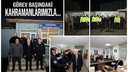 Çalık Yeni Yılı Görev Başındaki Kahramanlarla Karşıladı.
