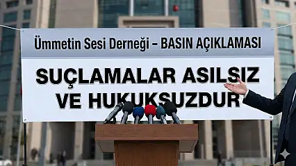 Ümmetin Sesi Derneği'nden Sert Açıklama