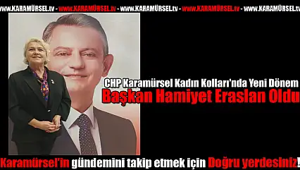 Karamürsel'de Başkan Hamiyet Eraslan Oldu