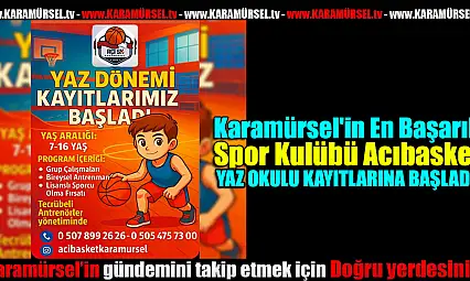 ACIBASKET YAZ SPOR OKULU KAYITLARI BAŞLADI!