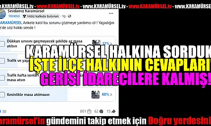 Anket Sonuçları Belli Oldu: Gözler Yetkililerde!